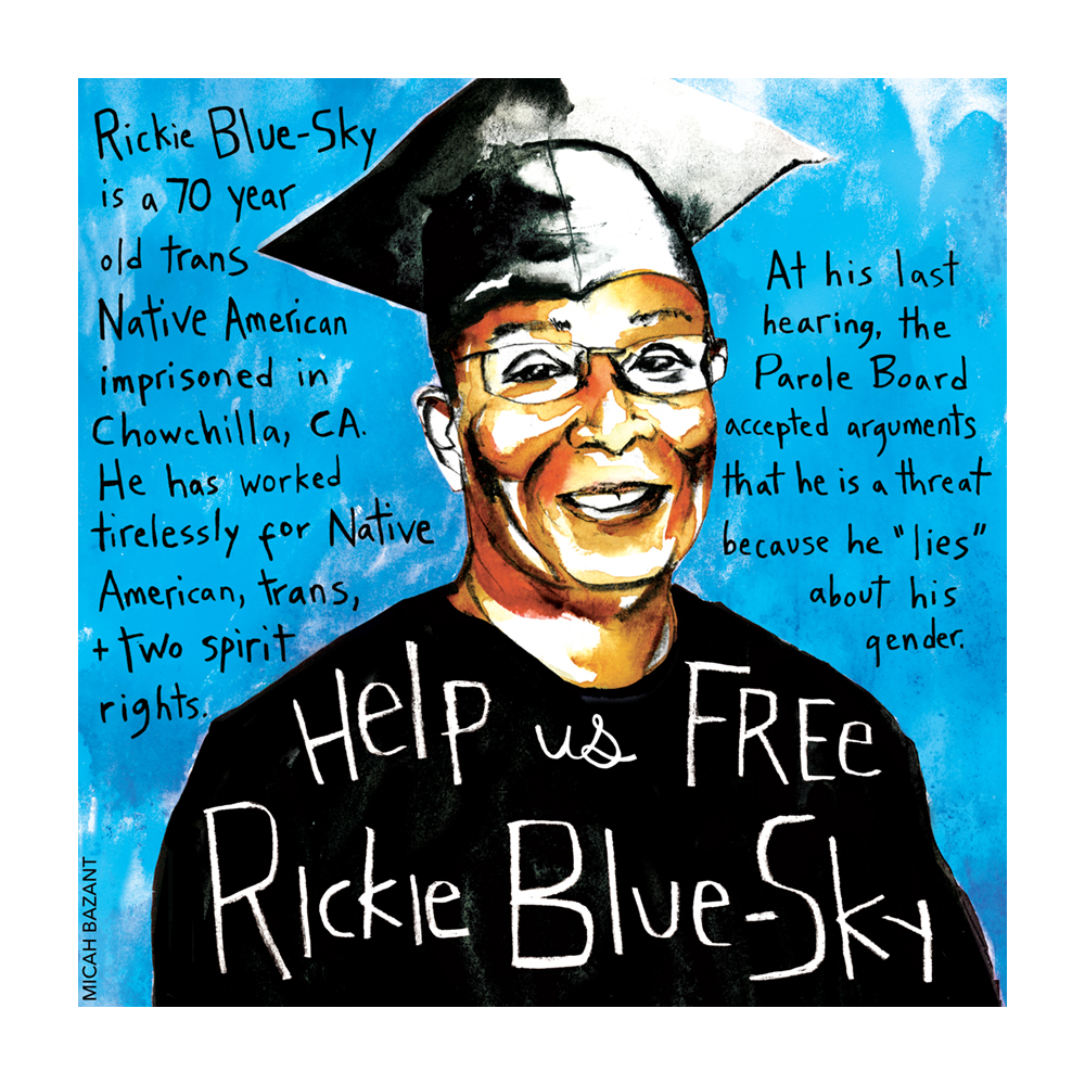 Rickie Blue-Sky Native-American